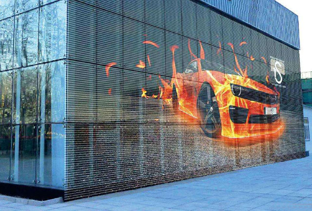 應用面廣 LED透明顯示屏市場規(guī)模逐漸擴大